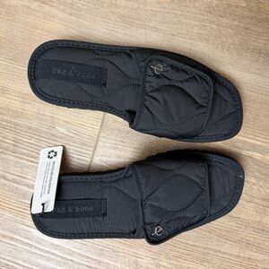 NWT! Rag & Bone Quilted Jagged Sole Slip on Size 36 US 6